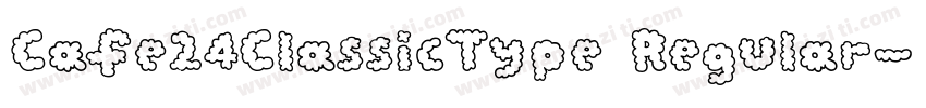 Cafe24ClassicType Regular字体转换